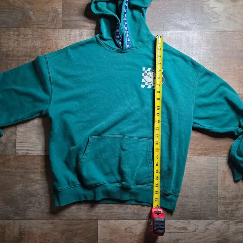 Old Navy x Disney Mickey Mouse Oversized Hoodie Kids XL (14-16) Green